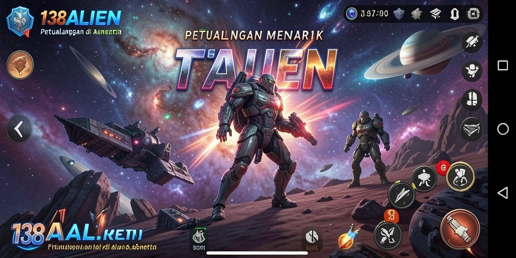 Gameplay menarik di dalam dunia luar angkasa 138ALIEN.