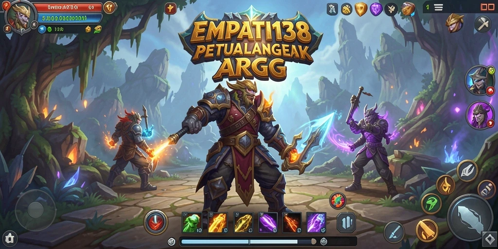 Tampilan menarik dari gameplay ARPG yang mendebarkan.