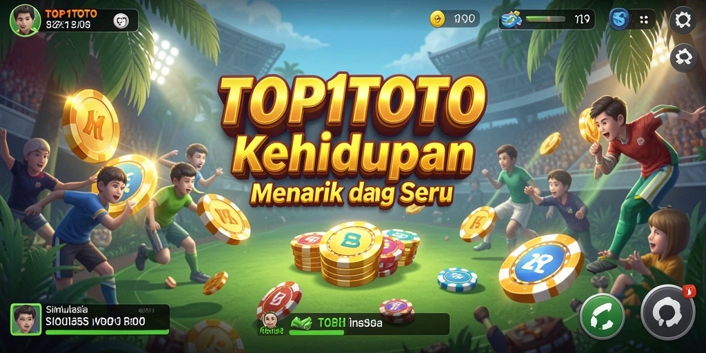 Tampilan gameplay yang menarik di dalam TOP1TOTO.