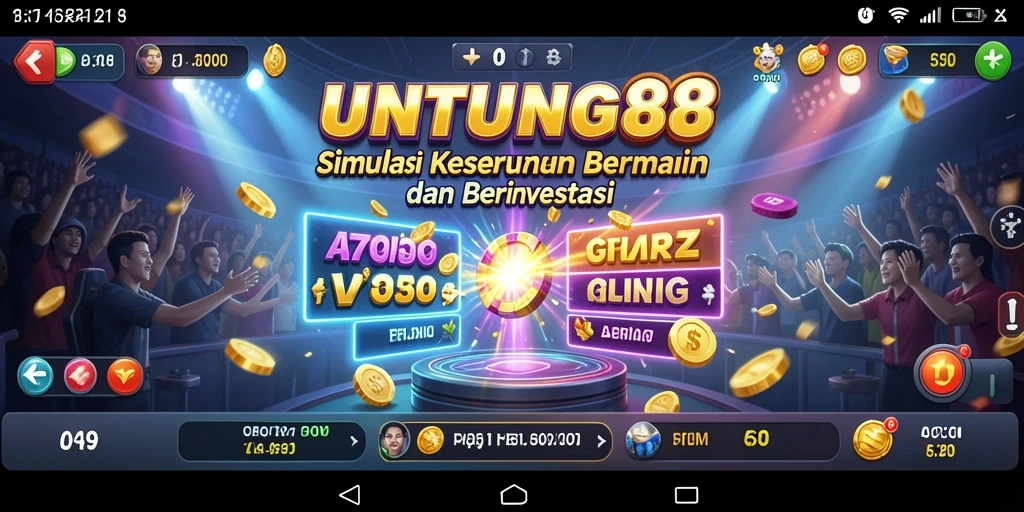 Tangkapan layar utama UNTUNG88 yang menunjukkan gameplay seru dan interaksi sosial.