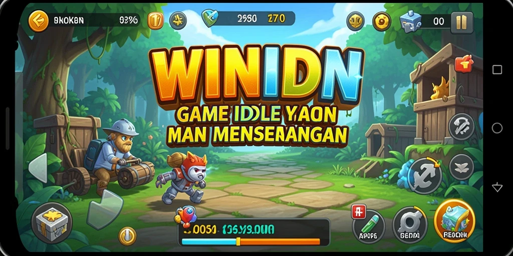 Screenshot gameplay WINIDN menampilkan pengalaman Idle yang menarik.
